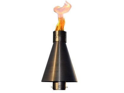 HPC Fire Black Aluminum Torch Head - Match Light Ignition