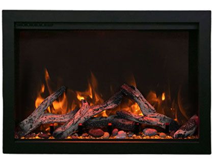 Amantii 48-Inch Traditional Bespoke Electric Firebox Insert