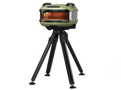 Gozney Tread Propane Gas Outdoor Pizza Oven on Venture Stand - Olive