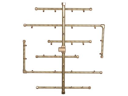 Warming Trends 300K BTU 24.75" x 22" CROSSFIRE 2.0 Brass Burner