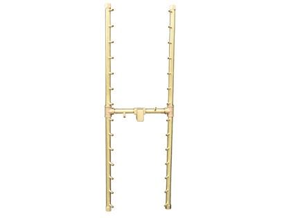 Warming Trends 300K BTU 42.25" x 14.25" CROSSFIRE 2.0 H-Style Brass Burner