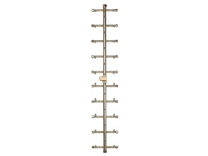 Warming Trends 290K BTU 38.75" x 7" CROSSFIRE 2.0 Tree-Style Brass Burner