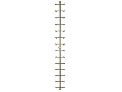 Warming Trends 410K BTU 62.5" x 7" CROSSFIRE 2.0 Tree-Style Brass Burner