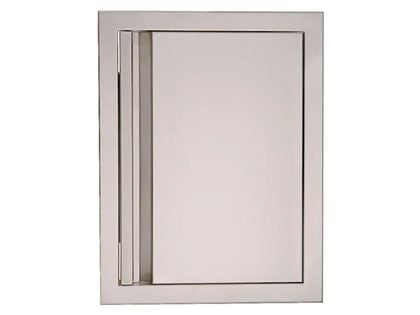 RCS Valiant Series 20-Inch Stainless Steel Vertical Single Access Door with Soft Close- Right Hinge