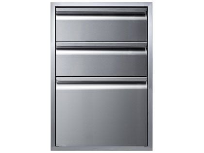 Memphis Grills 21-Inch Triple Access Drawer With Soft Close