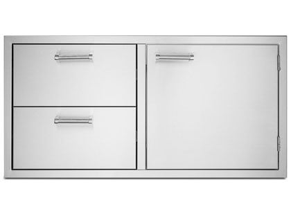 Viking 42-Inch Stainless Steel Double Drawer & Access Door Combo