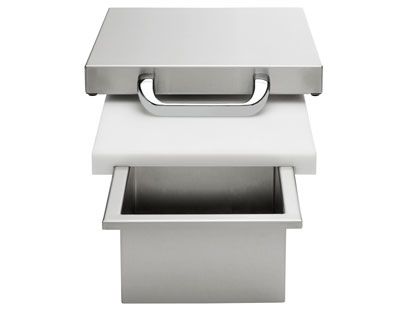 Vintage Grills Prep and Waste Chute