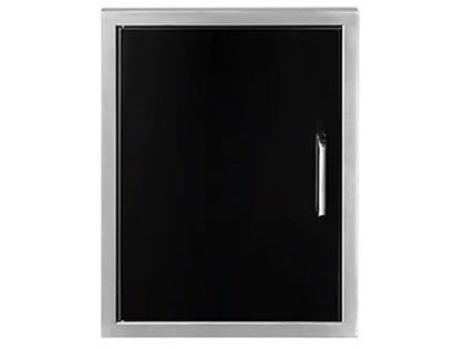 Wildfire 16 X 22 Black 304 Stainless Steel Vertical Single Access Door