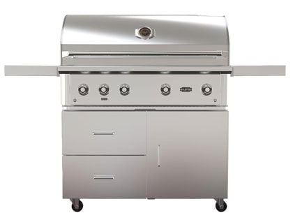 Wildfire Ranch Pro 42-Inch 4-Burner 304 Stainless Steel Freestanding Gas Grill