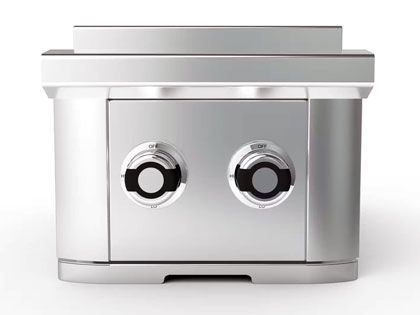 Wildfire Ranch 304 Stainless Steel 15-Inch Double Side Burner