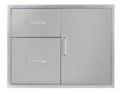 Wildfire 30 X 24 304 Stainless Steel Access Door & Double Drawer Combo