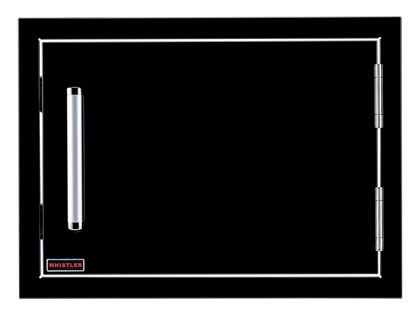 Whistler 22.5 x 16.5 Inch Black Stainless Steel Single Access Door