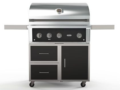 wildfire WFPRO36G-BSS 3-burner freestanding grill
