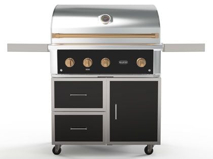 wildfire WFPRO36G-BSS 3-burner freestanding grill
