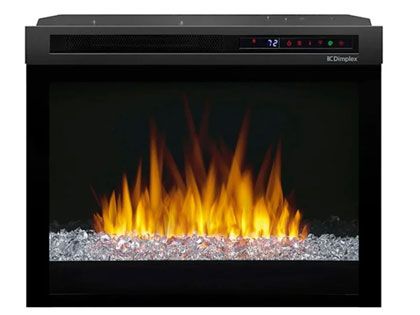 Dimplex Nova 23-inch Multi-Fire XHD Plug-In Electric Firebox with Acrylic Ember Media Bed