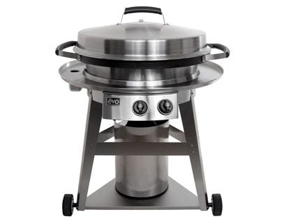 Evo Professional Series 30-Inch Wheeled Cart Flattop Gas Griddle