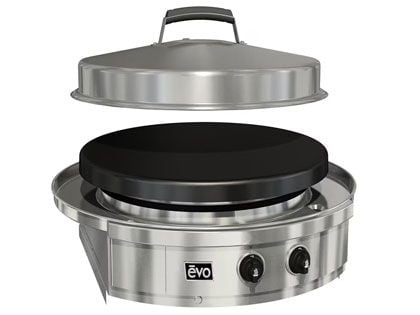 Evo Affinity Series 25G 25-Inch Drop-In Flattop Gas Griddle