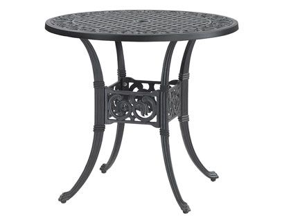 Gensun Michigan Cast Aluminum 32-Inch Round Outdoor Dining Table