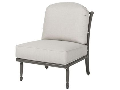 Gensun Bel Air Cast Aluminum Armless Patio Lounge Chair