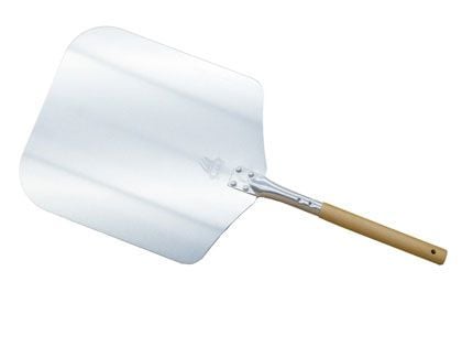 WPPO 12-Inch x 26-Inch Traditional Aluminum Peel Wood Handle