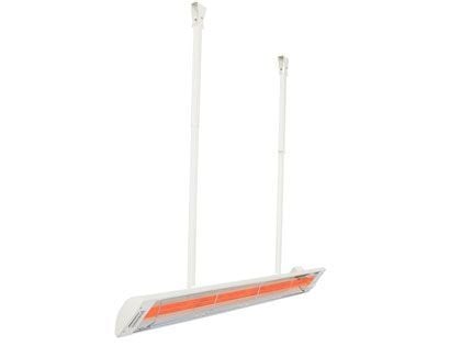 Infratech Drop Pole Mount Assembly (Assembly Only - Heater Not Included) - White