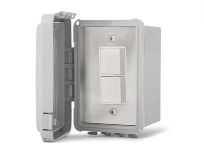 Infratech Surface Mount Weatherproof Single Stacked Duplex Switch