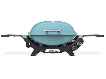 Weber Q2800N+ Portable Propane Gas Grill - Sky Blue