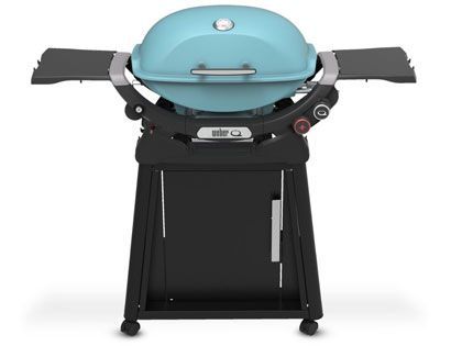 Weber Q2800N+ Propane Gas Grill - Sky Blue