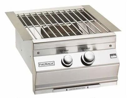 Fire Magic Classic Gas Built-In Power Burner With Stainless Steel Grid