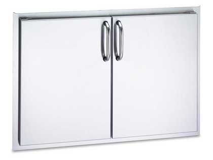 AOG 30-Inch Double Access Door with Black Pulls