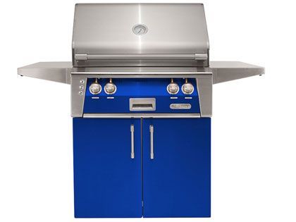 Alfresco 30-Inch 2-Burner Gas Cart Barbecue With Infrared Sear Zone and Rotisserie