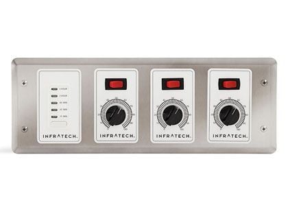 Infratech 3 Zone Analog Controller with Digital Timer