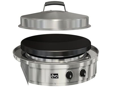 Evo Affinity Series 30G 30-Inch Drop-In Flattop Gas Griddle