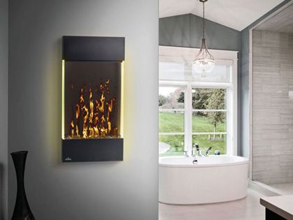 Napoleon 32-Inch Allure Vertical Wall Mount Electric Fireplace