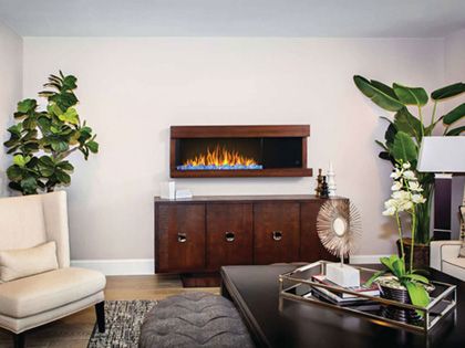 Napoleon Stylus Steinfeld Wall Mount Electric Fireplace