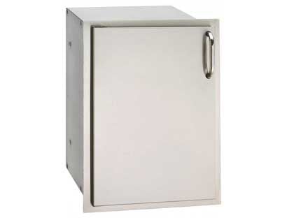 Fire Magic Select 14-Inch Left-Hinged Enclosed Cabinet Storage With Drawers