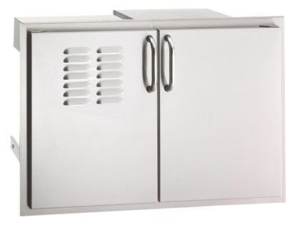 Fire Magic Select 30-Inch Double Access Door With Drawers And Propane Tank Storage