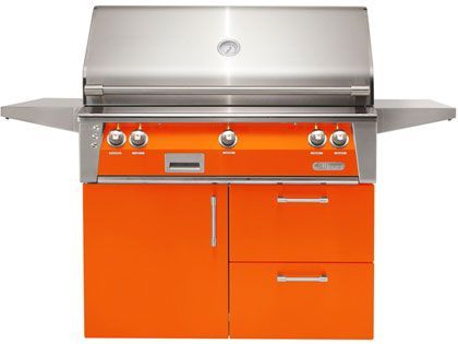 Alfresco 42-Inch Luxury Gas Grill With Infrared Sear Zone and Rotisserie