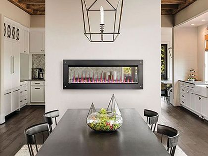 Napoleon 50-Inch CLEARion Elite See-Thru Electric Fireplace