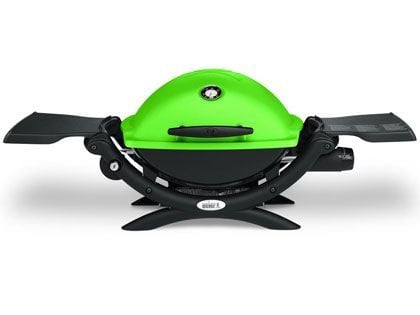 Weber Q 1200 Portable Propane Gas Grill - Green