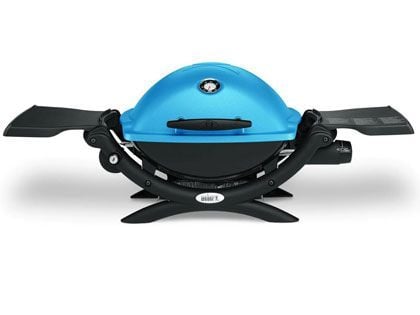 Weber Q 1200 Portable Propane Gas Grill - Blue