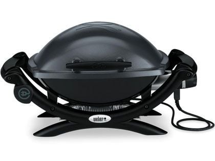 Weber Q 1400 Portable 1560 Watt Electric Grill - Dark Gray