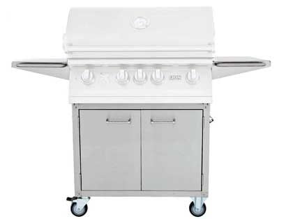 Lion 32-Inch Stainless Steel Grill Cart With Access Doors