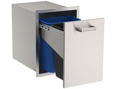 Fire Magic Built-In Double Trash Cabinet