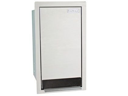 Fire Magic Roll-Out Stainless Steel Trash Bin
