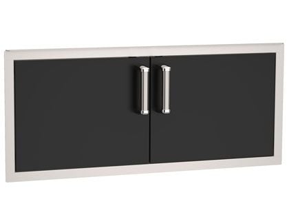 Fire Magic Echelon Flush 39-Inch Black Double Access Door With Soft Close