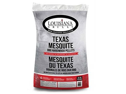 Louisiana Grills 40 Lb. Natural Hardwood Pellets - Texas Mesquite