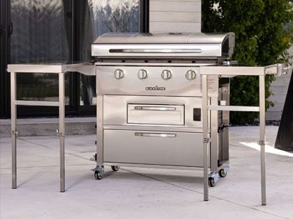 Blackstone Select 36-Inch Griddle Air Fryer Combo with Dual Side Tables & Storage Drawers