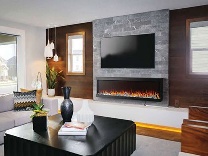 Napoleon 60-Inch TriVista Pictura 3-Sided Wall Mount Electric Fireplace