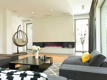 Napoleon 60-Inch TriVista Primis Built-In Electric Fireplace